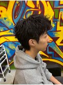 メンズカットパーマ/ニュアンスパーマ/フェザーパーマ[北千住]