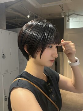 モク(mok) スタイリング簡単です！マッシュショート