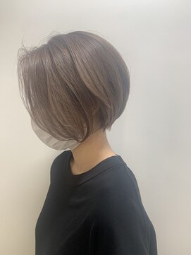 アッド バイ ケーツー(add by K-two) ハイトーングレージュ×ショートボブ【add】