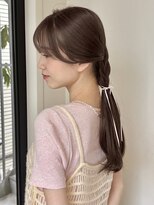 ローネス ギンザ(LONESS ginza)&nbsp;レイヤーカット/小顔カット/くすみベージュ/透明感カラー