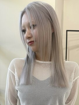 ラキング ギンザ トウキョウ(LAKING GINZA) くびれヘア/アプリコットオレンジ/夏/ハイライトカラー[銀座駅]