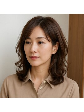 スープレックス ヘアーデザイン(SOUPREX HAIR DESIGN) エレガント　デジタルパーマ　20代 30代 40代 50代 60代 学割