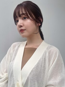 ベル 銀座5丁目店(Belle) 結んだ時にも可愛い顔まわりカット＊