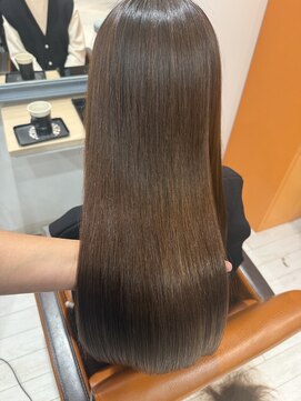 縮毛矯正×髪質改善トリートメント