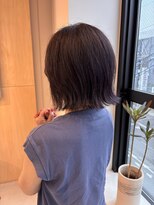 シダ(sida SAIIN)&nbsp;20代30代小型外ハネボブグラデーションパープル