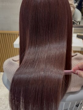 ロンドブルーム 天神大名店(Lond Bloom) 水素トリートメント/暗めカラー/ブリーチなし/ココアベージュ