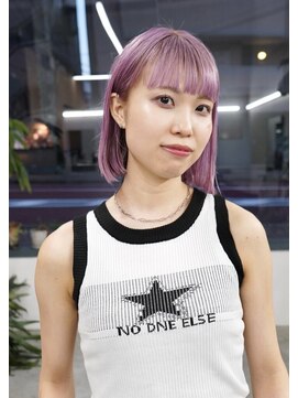 アペロ 柏(Apero) ピンクカラー/ブリーチ/ボブ/前髪/柏美容室