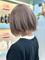 マノ 千歳烏山(MaNO)&nbsp;ショートボブトリートメント髪質改善ブリーチ前髪20代30代