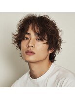 アンサ 長岡天神店(ANSA)&nbsp;無造作パーマ　色気ミディアム