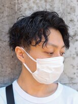 ハニー(HONEY)&nbsp;縦落ちツイスパ/ツイストスパイラルパーマ/岡崎メンズパーマ