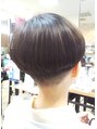 ビューティ堀出南松原本店 クルール&nbsp;メンズっぽくをご希望のレディースカットです。