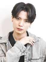 ルースト 京都四条大宮店(ROOST)&nbsp;センターパート/ニュアンスパーマ/ナチュラル/眉毛/四条烏丸