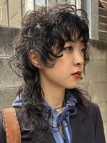 ナループロアツム(Nalu pu loa Tsum)&nbsp;マレットヘアハイレイヤーウルフハイレイヤーグランジ