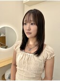 レイヤーカット/ミディアムレイヤー/結べるレイヤー