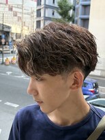 キングオブヘア バイ ノイズ 梅田茶屋町店(KING of hair by NOISM) ウルフカットツイストスパイラルパーママッシュショートヘア