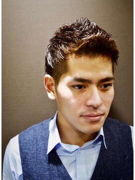 プレミアムバーバー 赤坂店(PREMIUM BARBER produce by HIRO GINZA) ツーブロックナチュラルモヒカン＜赤坂＞＜理容室＞