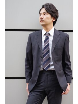 ヘアアンドメイク ゼン ヨコハマ(Hair&Make ZEN YOKOHAMA) オフィカジゆるツーブロック Hair&Make ZEN