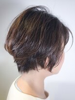 ビアンコ(BlANCO)&nbsp;【BLANCO】ハイライトでショートボブ(AKANE)