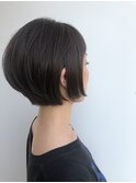 前下がりショートボブ
