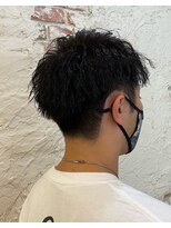 ラスティー(LUSTY)&nbsp;静岡袋井美容室LUSTY　メンズツイストパーマ