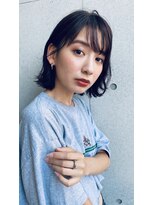 フラミューム たまプラーザ(flammeum)&nbsp;エアリーボブ×アッシュブラウン【フラミュームたまプラーザ】