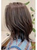 nex表参道 くびれミディ ラベンダーカラー イメチェン