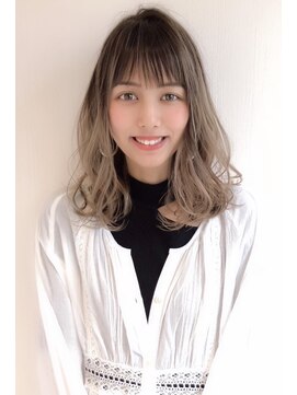 ネイロ 錦糸町(NeiRo) マロンベージュ Aラインボブドレスヘアかきあげロング