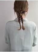 ヘアアレンジ @松尾朱莉