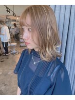 ザ オーダー(THE ORDER)&nbsp;ハイライトを入れたミルクティーカラー