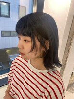 ヨーク(YOKE)&nbsp;透明感暗髪カラー×顔周りレイヤー