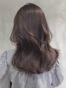 アイティーバイアルバム 下北沢店(IT by ALBUM) モカグレージュ_グレージュカラーボブウルフ_ba400471