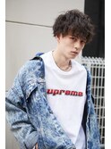 マッシュツーブロックメンズパーママッシュ