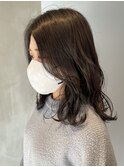 艶感UP!暗髪ラベンダーアッシュ 【福岡聖容】