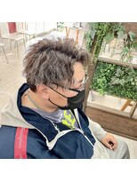 ヘアアンドビューティ ガーデン ベルモール店(HAIR AND BEAUTY GARDEN)&nbsp;ツイスパ×ハイライト×アッシュブラウン