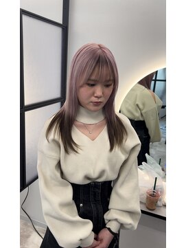 シーバイスリー 綱島(C×3) ホワイトピンク×裾カラー