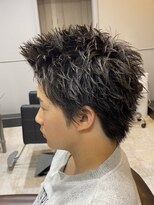 アビールブレ 新潟万代(ABEY LEVRAI)&nbsp;新潟スパイキーショート　新潟メンズパーマ