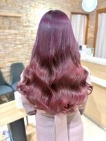 アロマ ヘアルーム 池袋店(AROMA hair room)&nbsp;ピンクラベンダー×ニュアンスパーマ/池袋/池袋東口