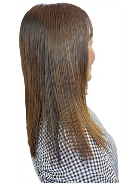 ビューティーサロン カワチ 中庄駅前店(Beauty Salon KAWACHI) ストレートミディアム