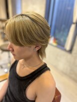 ヘアメイク リヴ(Hair Make Liv)&nbsp;韓国風ウルフ×ハイトーンベージュ