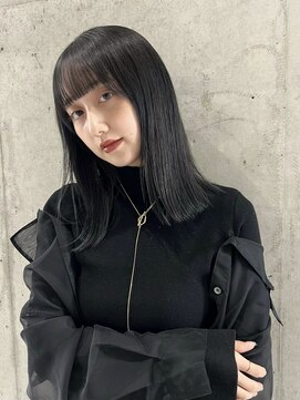 シーク 天神(SEEK) ブルーブラック/ボブカット/ロブ/ミディアムボブ/トリートメント