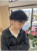 きつめツイストパーマ