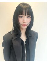 デコラ DECOR 暗髪×ハイレイヤー