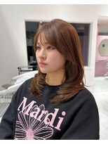 メリア(_Melia)&nbsp;ミディアムレイヤーカット