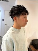 メンズスパイラルパーマ