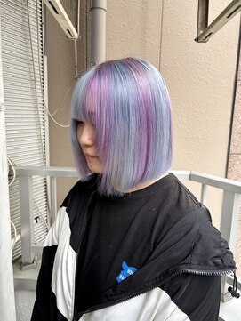 ジンクス 渋谷(ZYNX) 紫×水色