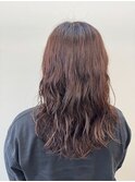 コテ巻き風デジタルパーマ♪