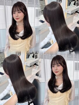 エレリー 栄店(EleRe) ワンホンレイヤー×艶髪グレージュ