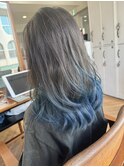 ブルーグラデーション