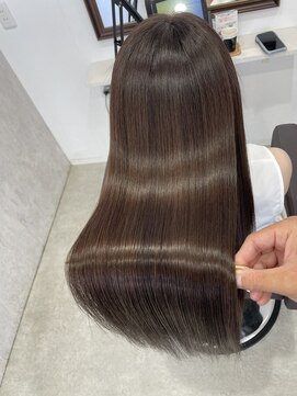 ラナ(Lana) 【Lana】美艶髪アイスオリーブベージュ　艶髪　髪質改善カラー