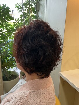 サロンちゃん ミセスショートウェーブ